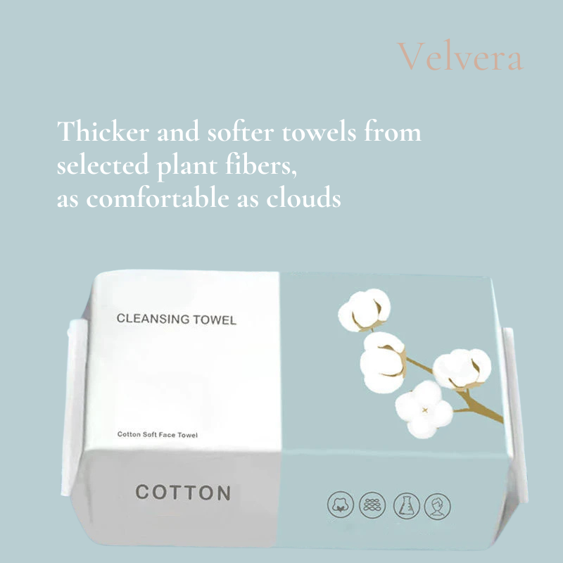 Velvera Cotton Face Towels