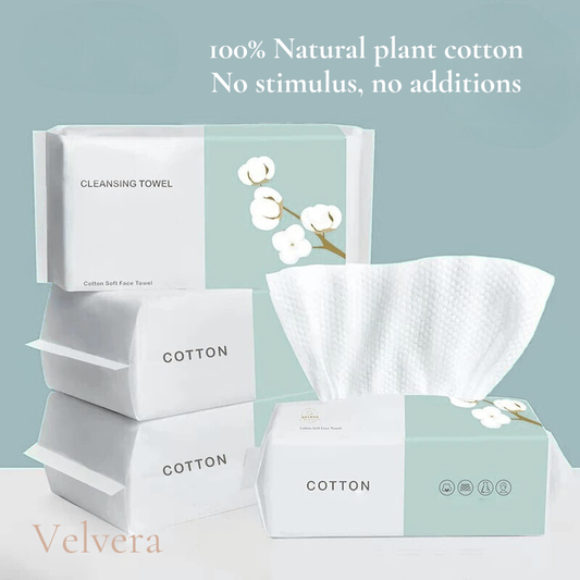 Velvera Cotton Face Towels