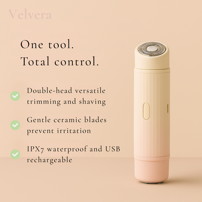 Velvera 2-in-1 Waterproof Electric Shaver