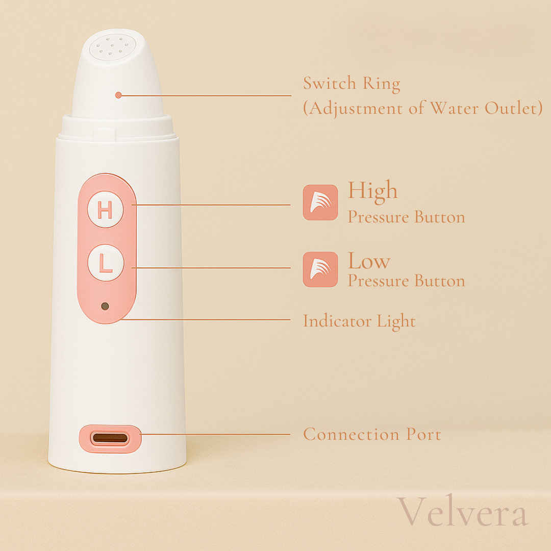 Stay Fresh Anywhere - The Velvera Bidet